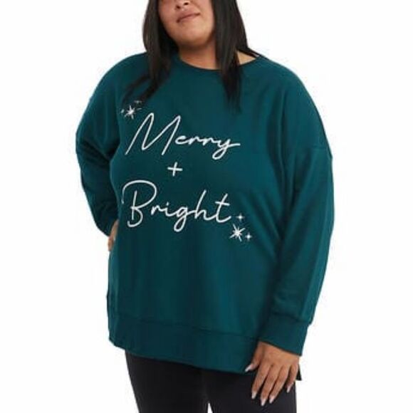 Ellen Tracy Ladies' Holiday Sweatshirt - Picture 5 of 8